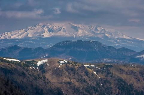 Beautiful landscape of the Akan National Park