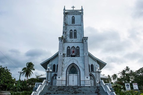 Old colonial church