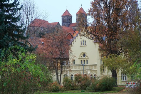 Schlossberg with Collegiate Church of St. Servatius