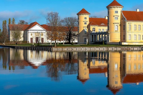 Rheinsberg Castle on Lake Grienerick