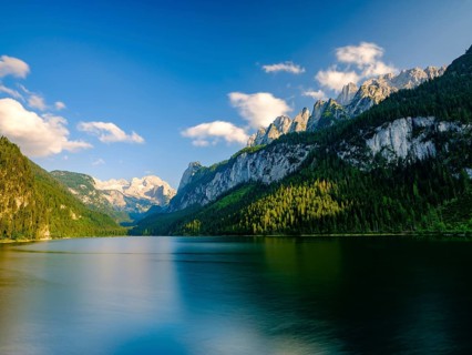 Gosausee with view of the Dachstein massif