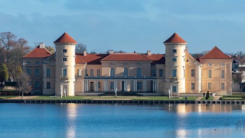 Rheinsberg Castle on Lake Grienerick