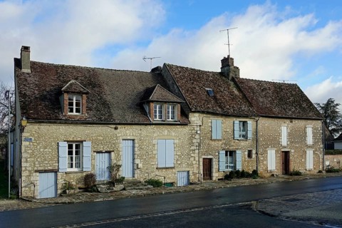 Stone house at the Porte de Jouy town gate