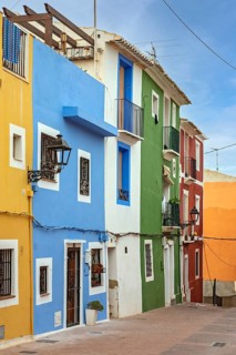 Colorful fishermen's houses