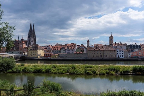 City view with St. Peter's Cathedral