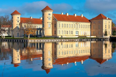 Rheinsberg Castle on Lake Grienerick