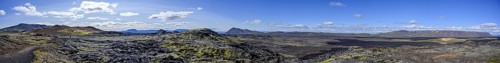 Lava field of the Krafla volcanic system