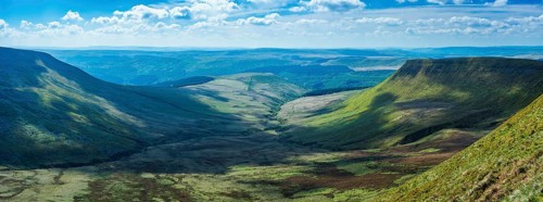 View on Brecon Beacons National Park