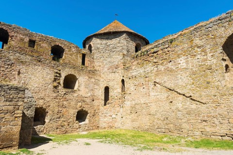 Bilhorod-Dnistrovskyi fortress formerly known as Akkerman at the black sea coast