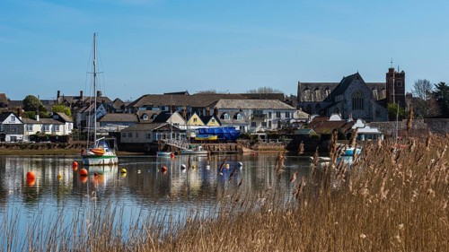 Boats on River Exe