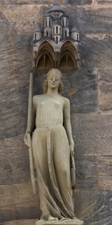 Sculpture on the prince's portal