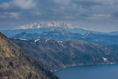 The caldera of Lake Mashu