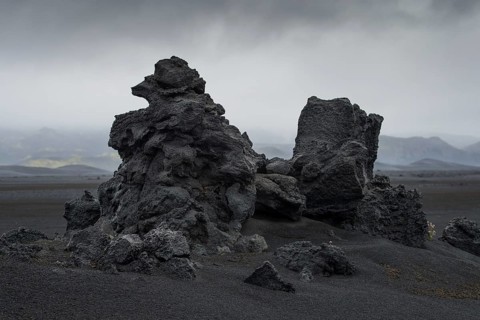 Lava sculptures