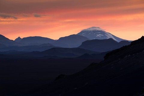 Hekla volcanic cone