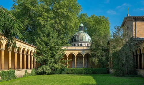 Colonnades at the Friedenskirche in Sanssouci Park