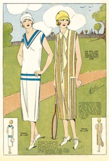 Tennis dress 1925
