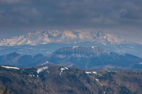 Beautiful landscape of the Akan National Park