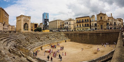 Old Town and Roman Amphitheatre