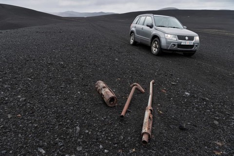 Rusty exhaust