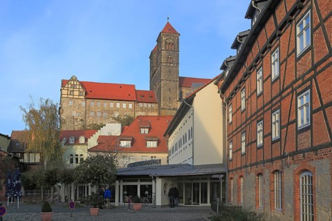 Schlossberg with Collegiate Church of St. Servatius