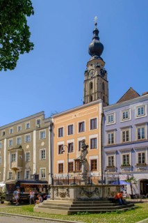 St. Stephen's parish church on the town square