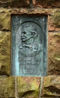 Commemorative plaque Eduard Jost