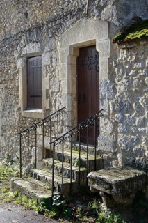 House entrance in the Rue Pierre Lebrun