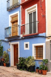 Colorful fishermen's houses