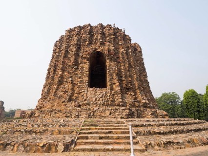 Unfinished Alai Minar at Qutb Minar Complex