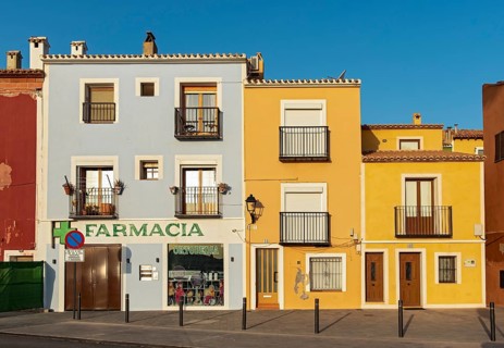 Colorful fishermen's houses