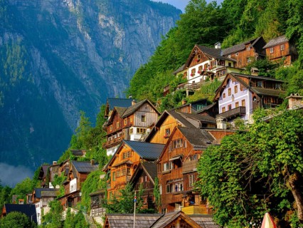 Residential houses in Hallstatt