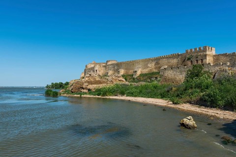 Bilhorod-Dnistrovskyi fortress formerly known as Akkerman at the black sea coast