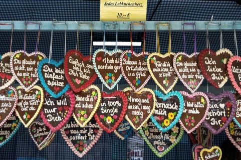 Gingerbread hearts