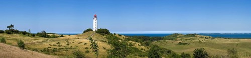 View of the lighthouse Dornbusch
