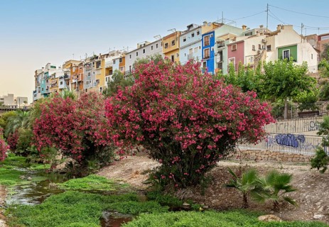 River Amadorio and hanging houses