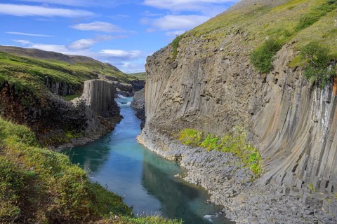 Stuolagil Canyon