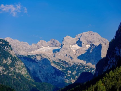 Dachstein massif with the Gosau glacier