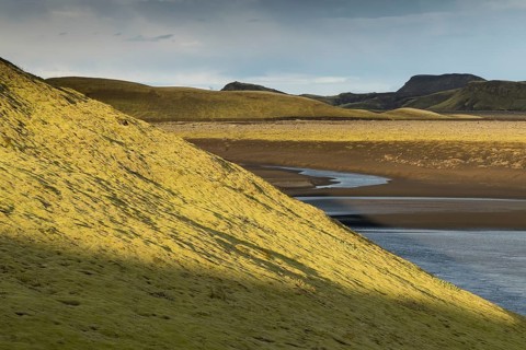 Mossy hills