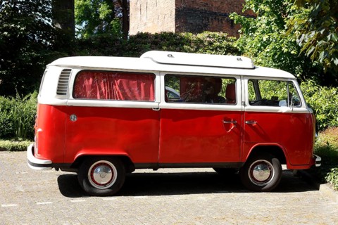 Red VW Bus