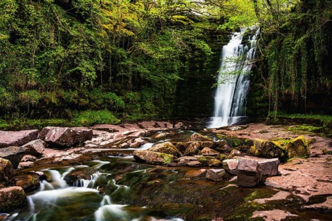 Blaen y Glyn Isaf Waterfall