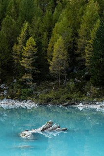 Turquoise-green Lake Sorapis