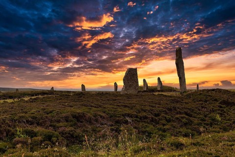 Neolithic stone circle
