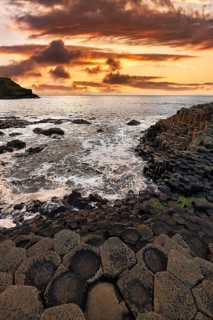 Coast with Basalt Columns