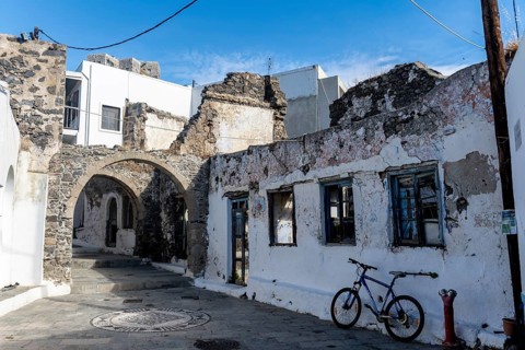 Dilapidated village of Emporios
