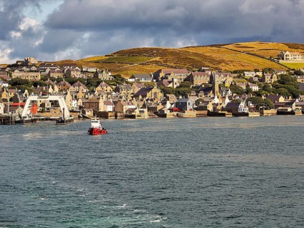 Local View Harbour Town Stromness