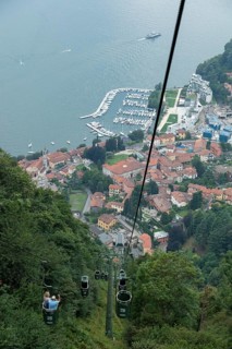 Cable car to the Sasso del Ferro