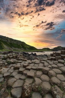 Coast with Basalt Columns