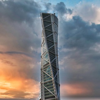 Futuristic skyscraper