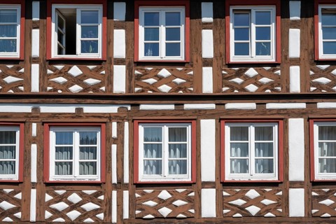 Half-timbered house