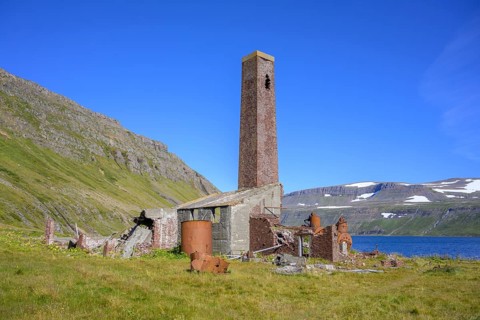 Ruin of a whaling station
